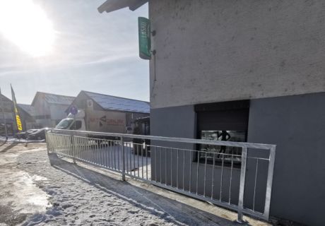 JANUAR 2021- izdelava in montaža zaščitnih ograj za pešce Šmartno pri Slovenj Gradcu